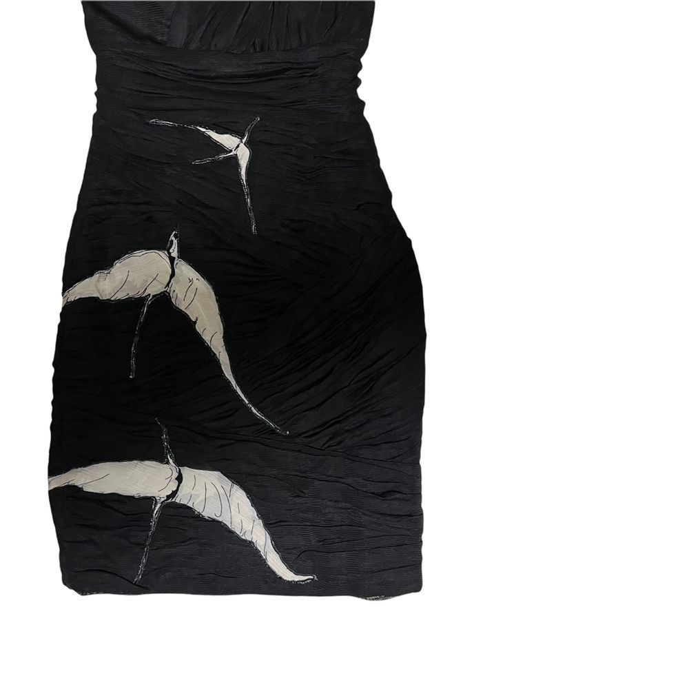Foley + Corinna black Tulle Dress fitted - Picture 11 of 12
